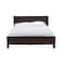 Baxton Studio Spuma Cappuccino Wood Contemporary Full-Size Bed 113-6104 - alternate 2
